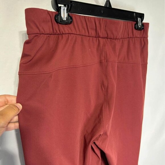 CRZ YOGA woman’s day pant. Athleisure. Cranberry colour. Size 12. Drawstring. Ne - Picture 8 of 9